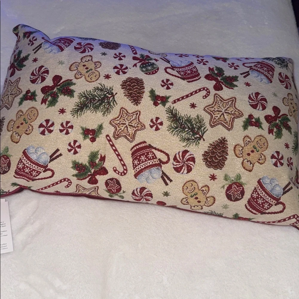 Caldeira Crosstitch Christmas stitched pillows 🎅🏻🎅🏻